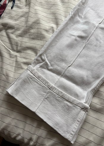 mango beyaz kot pantolon - Görsel 2