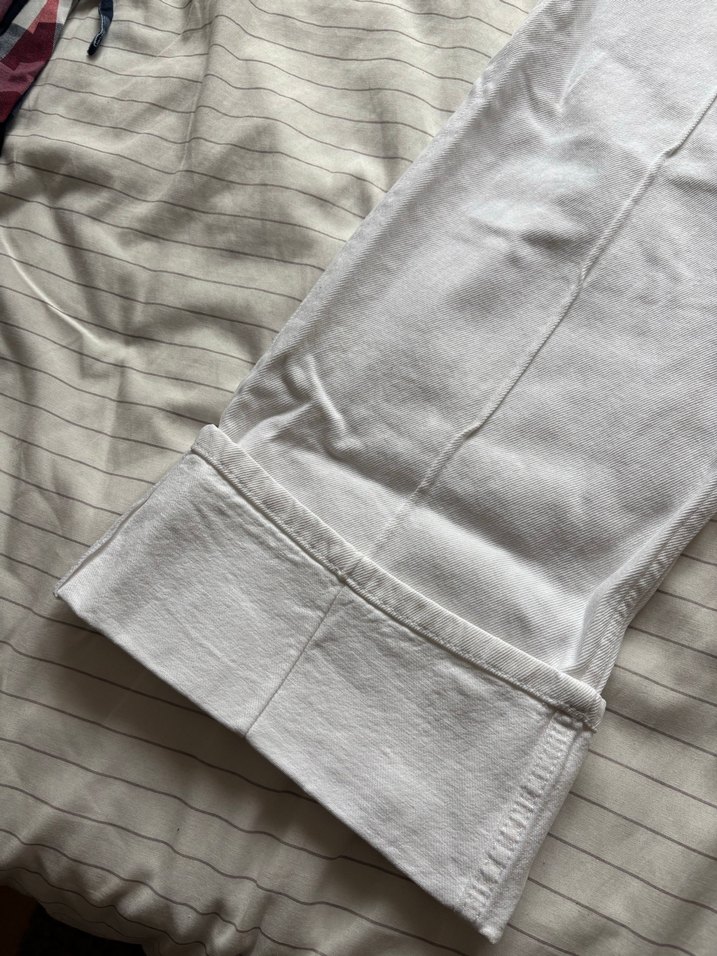 mango beyaz kot pantolon - Görsel 2