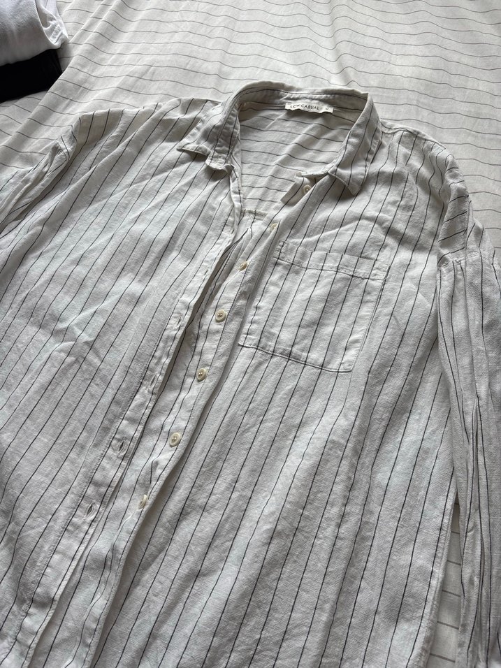 LCW çizgili gömlek - Görsel 4