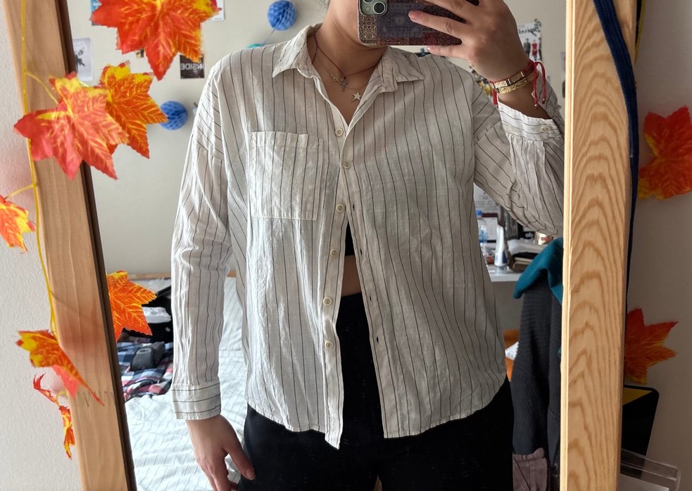 LCW çizgili gömlek - Görsel 2