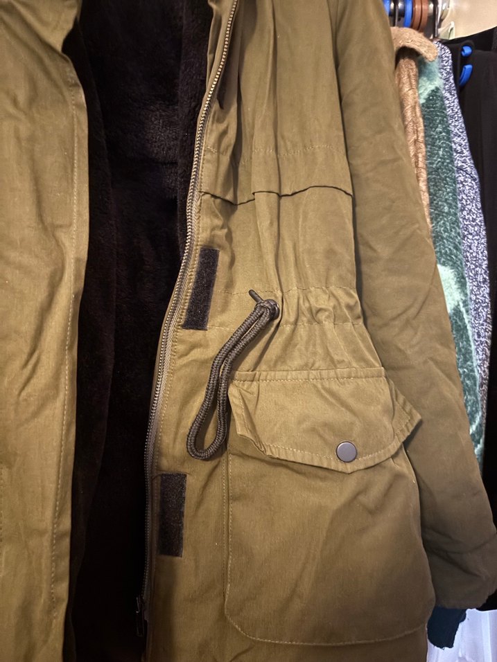 Mavi Kürklü  Mont - Görsel 3