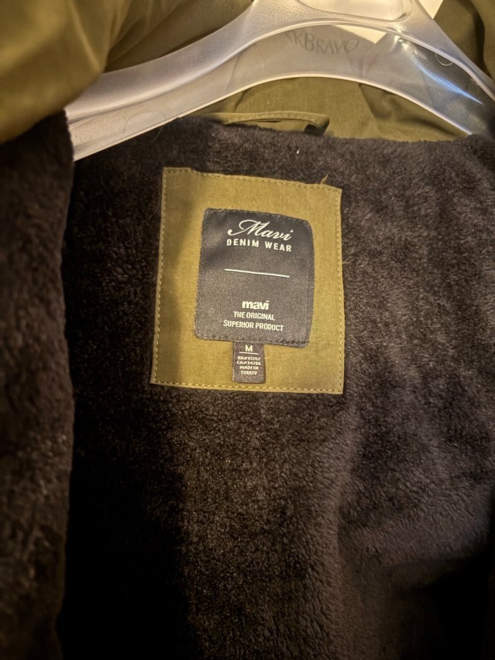 Mavi Kürklü  Mont - Görsel 5