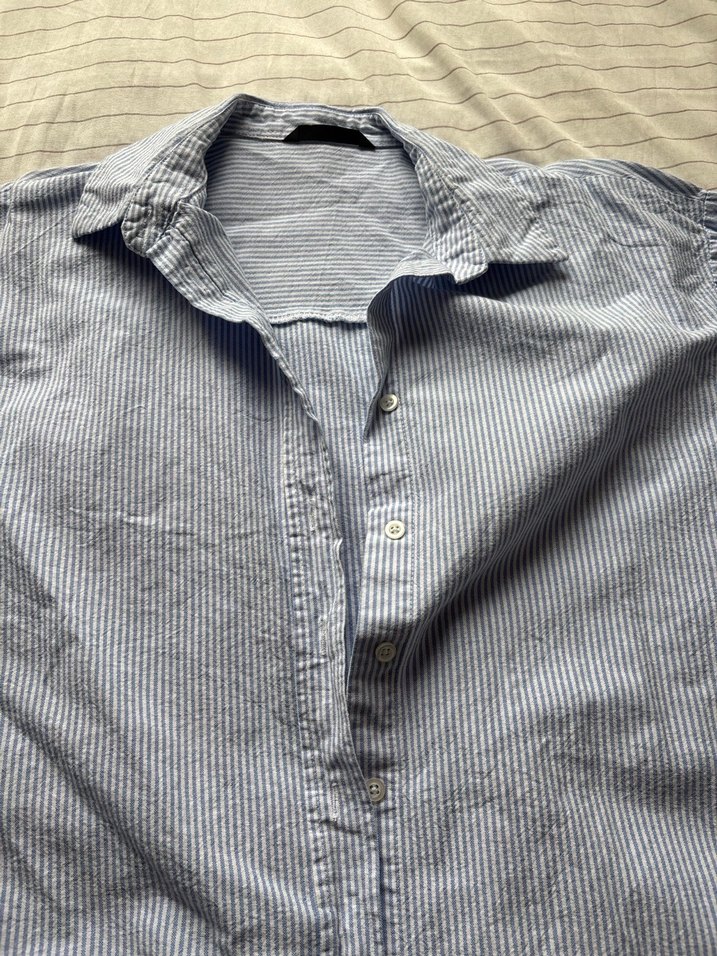 Defacto Çizgili gömlek - Görsel 4