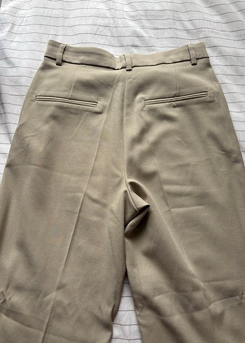 Trendyolmilla Vizon Wide Leg Kumaş Pantolon - Görsel 5