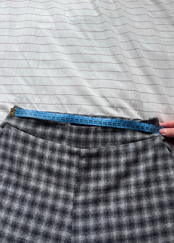 Trendyolmilla Ekose Desenli Kumaş Pantolon - Görsel 5