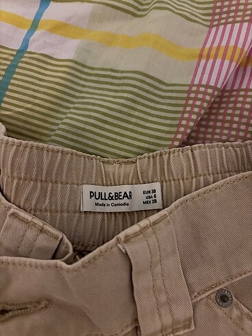 m Beden pull & bear kargo pantolon