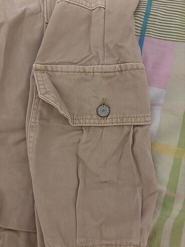 m Beden ten rengi Renk pull & bear kargo pantolon