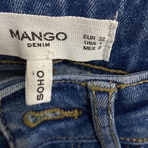 Mango Mango kot pantolon (32 beden )