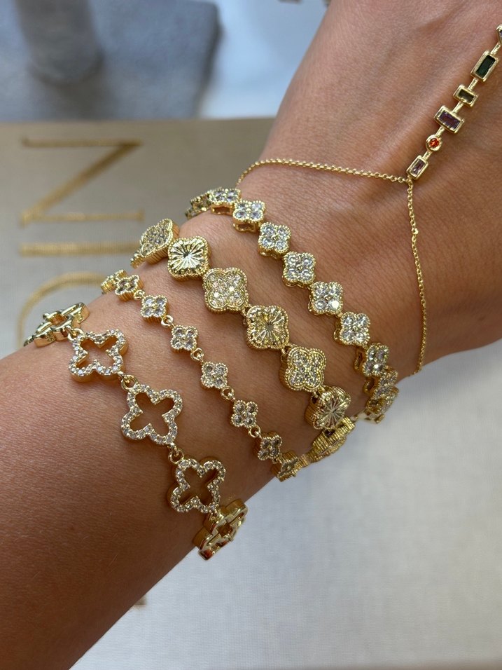 Altın Renkli Boncuklu Bohem Kadın El Zinciri - Görsel 2