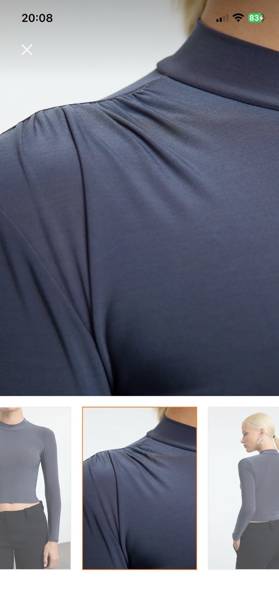 Gri bluz - Görsel 2