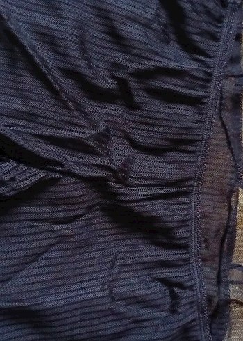 Kadın Siyah Strappy Midi Büstiyer takım - Görsel 4