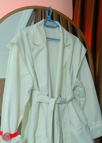 Beyaz trenç - Görsel 2