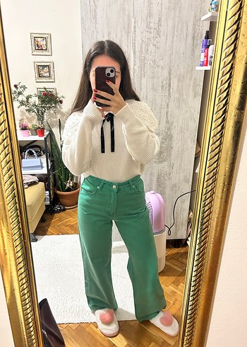 wide leg pantolon - Görsel 2