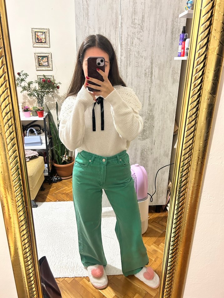 wide leg pantolon - Görsel 2