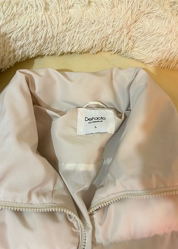 beyaz sisme mont - Görsel 3