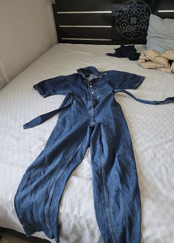 kot denim tulum - Görsel 5