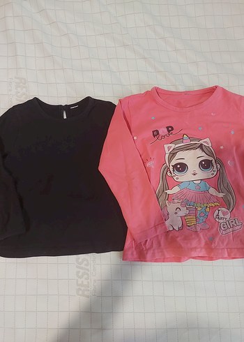 Baskılı Kız Çocuk bluz - Görsel 3