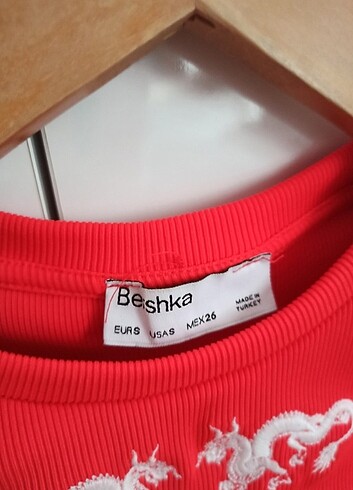 Bershka Bershka Kirmizi Crop