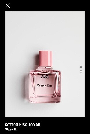 Zara Cotton Kiss Parfüm 100ml