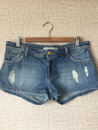 Stradivarius Mini jean şort