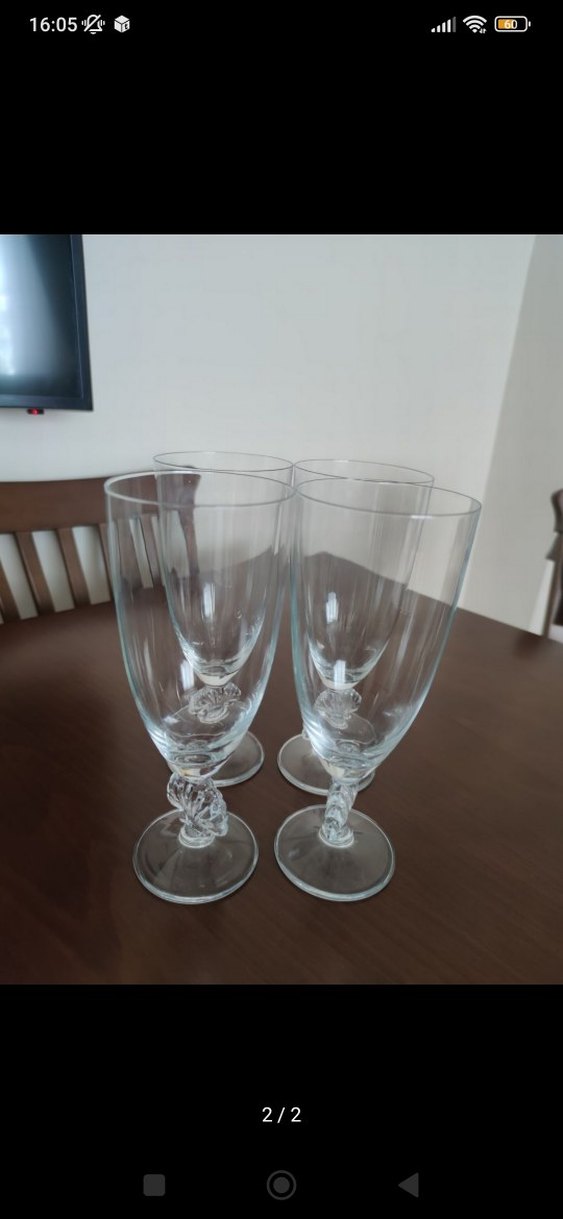 Dekoratif Cam Kadehler Seti - Görsel 2