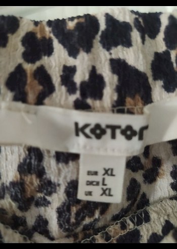 Leopar DesenlUzun Bedenine Oturan Etek - Görsel 5