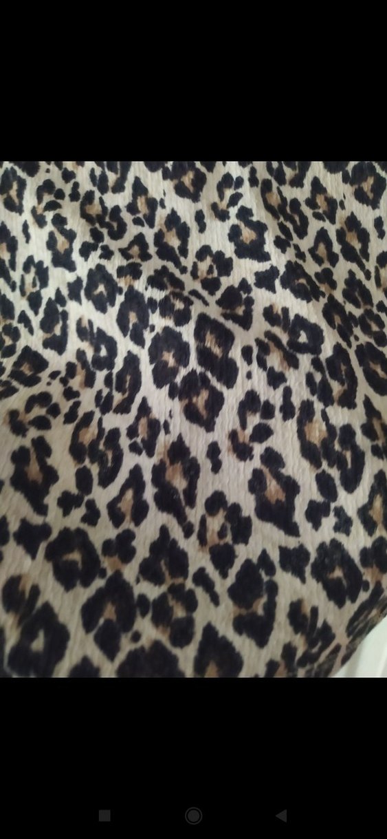 Leopar DesenlUzun Bedenine Oturan Etek - Görsel 4