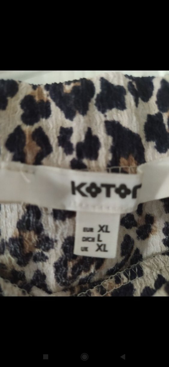 Leopar DesenlUzun Bedenine Oturan Etek - Görsel 5