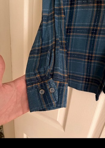 maviEkose Desenli  Kadın Gömlek - Görsel 5