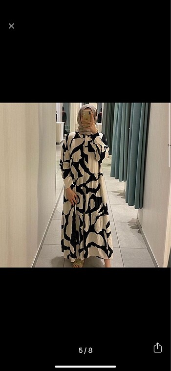 s Beden siyah Renk H&M elbise