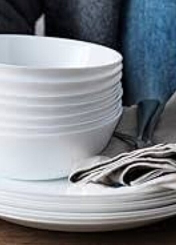 Ikea 12 kişilik yemek takımı