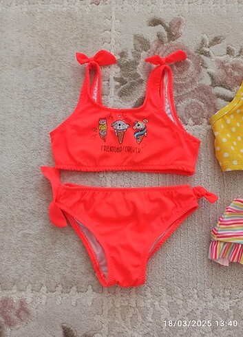 4 Yaş Beden Bikini mayo