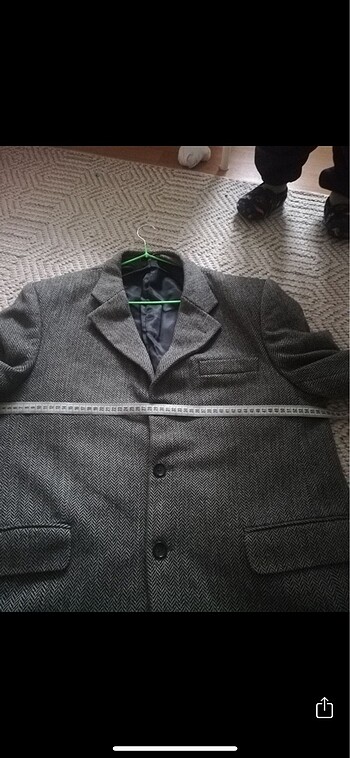 American Vintage Vintage yün blazer ceket