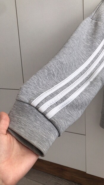 s Beden gri Renk Adidas hırka