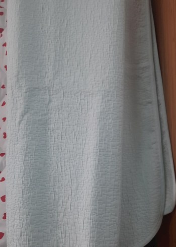 Alessa Gri Desenli Tek Kişilik Yatak Örtüsü - Görsel 2