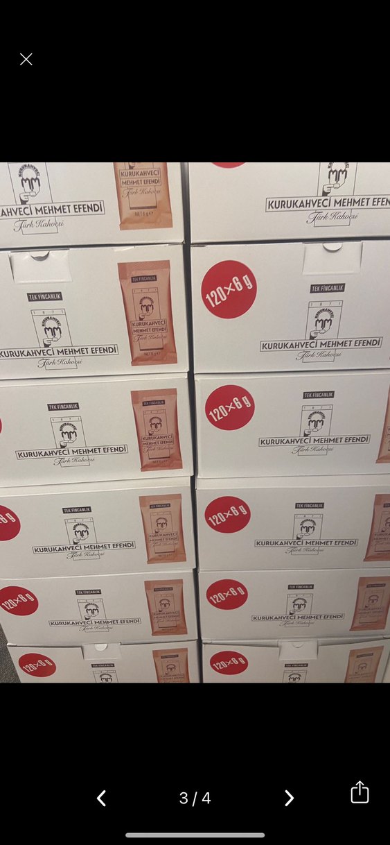 Kurukahveci Mehmet Efendi Türk Kahvesi 120x6 g - Görsel 3
