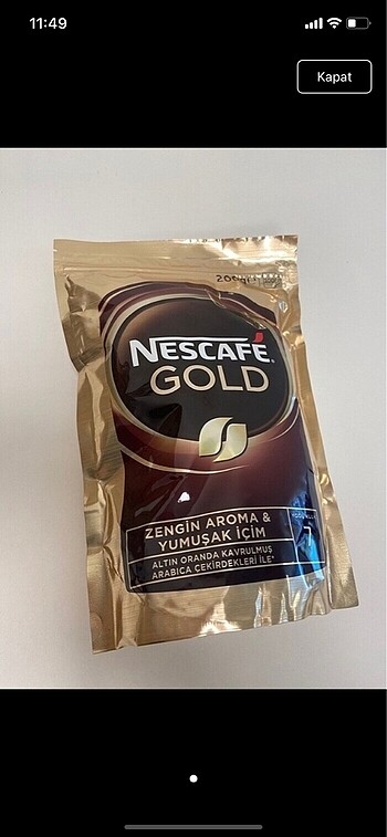 Nescafe gold