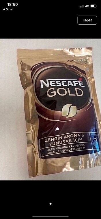 Nescafe gold 200 gr