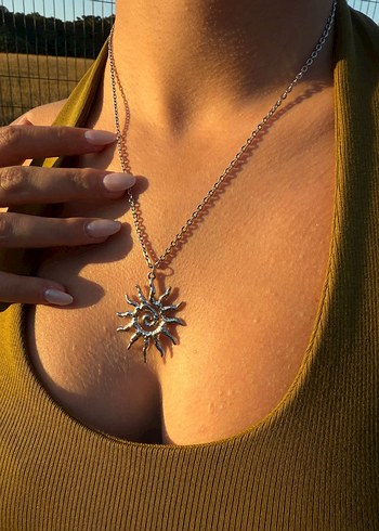 Accessorize Güneş kolye - spiral kolye