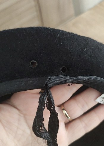 Beden siyah Renk Siyah Yün unisex Bere