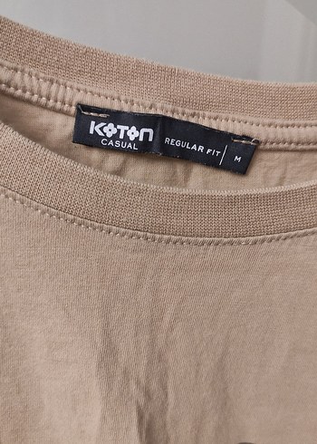 m Beden M beden Koton erkek Tişörtü, Kısa Kollu, Rahat Kesim