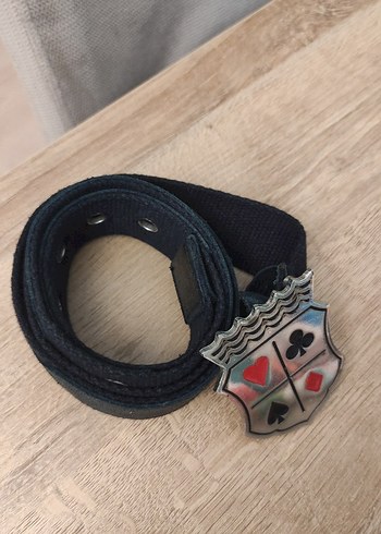 l Beden Tween marka hakiki Deri unisex TokalıKemer