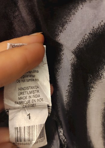 Bağcıklı kapüşonlu Plaj giyim - Görsel 8