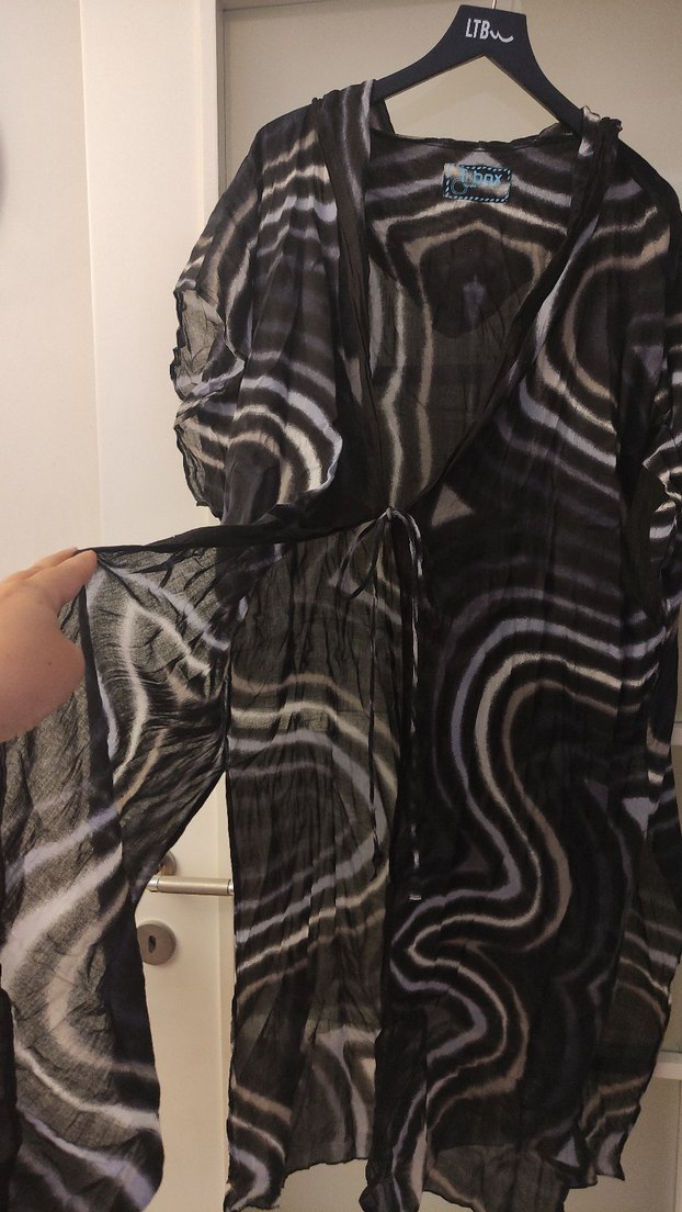 Bağcıklı kapüşonlu Plaj giyim - Görsel 3