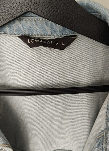 l Beden LCW Jean gömlek ceket