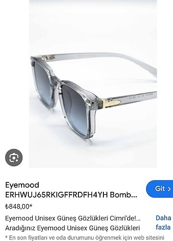 Eyemood unisex Güneş gözlüğü 