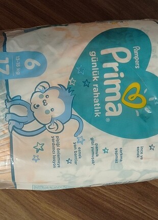 Prima günlük rahatlık bebek bezi