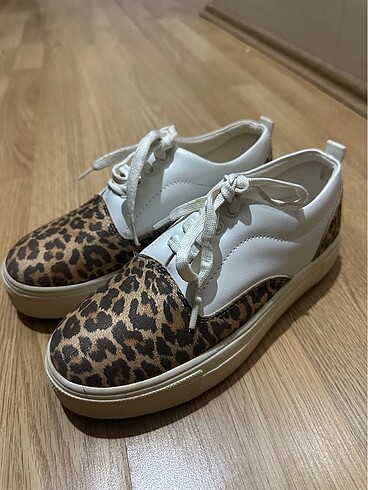 37 Beden Leoparlı ayakkabı