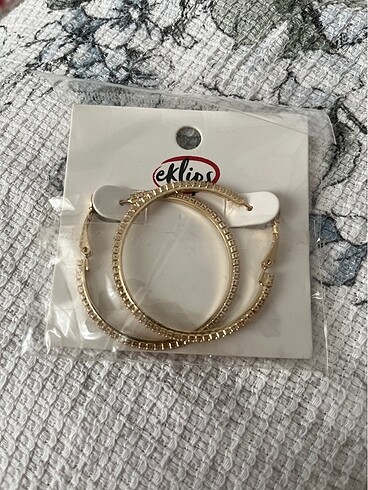 Gold halka küpe