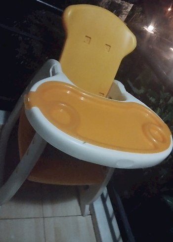 Beden sarı Renk Sarı ve Gri Bebek Mama Sandalyesi